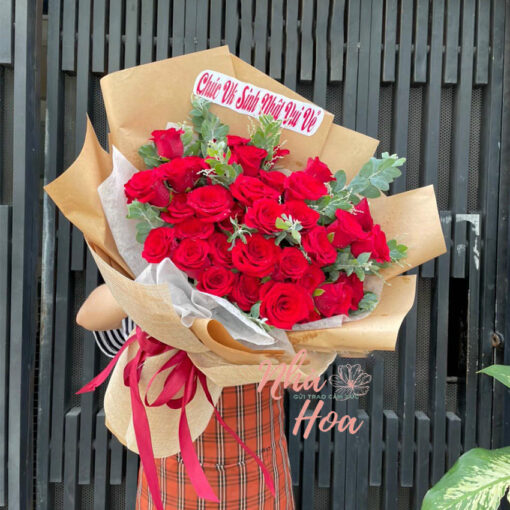 Bó Hoa Hồng Đỏ